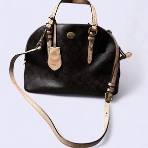 Coach Signature Peyton Satchel Bag